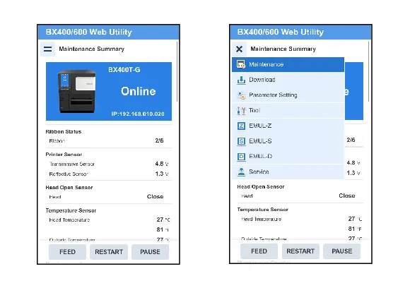东芝Toshiba BX620T工业级条码标签打印机图片五